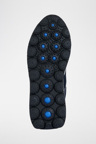 Baskets en cuir - Bleu