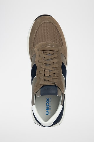 Baskets en cuir SPHERICA VSERIES - Taupe