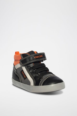Baskets Gisli - Noir et orange
