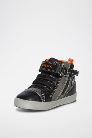 Baskets Gisli - Noir et orange