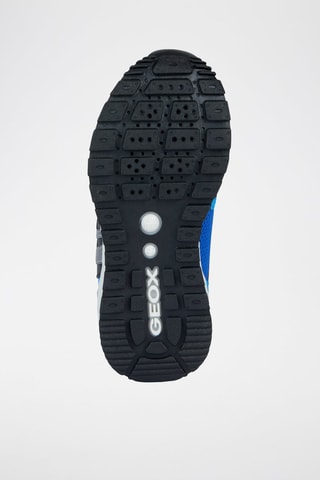 Baskets Pavel - Noir et bleu cobalt