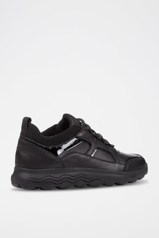 Baskets en cuir nappa Spherica - Noir