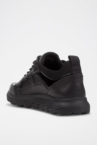 Baskets en cuir nappa Spherica - Noir