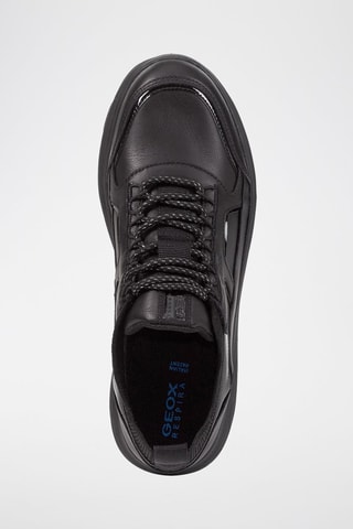 Baskets en cuir nappa Spherica - Noir