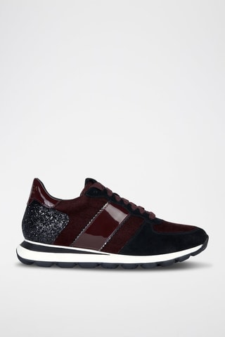Baskets en nubuck Spherica - Bordeaux