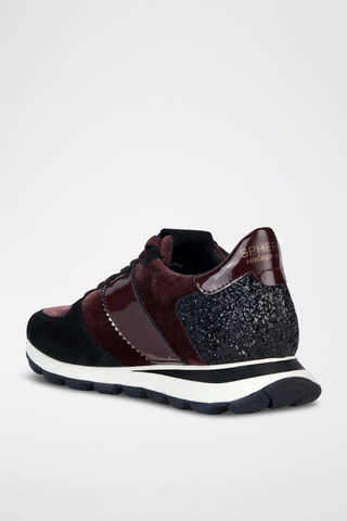 Baskets en nubuck Spherica - Bordeaux