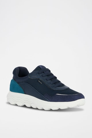 Baskets en cuir Spherica - Bleu
