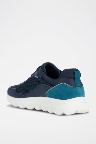 Baskets en cuir Spherica - Bleu