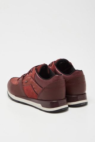 Baskets en cuir Aneko - Bordeaux
