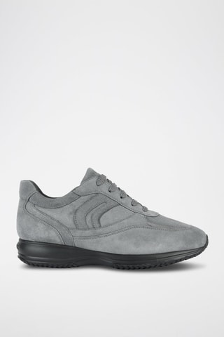 Baskets en nubuck Happy - Gris