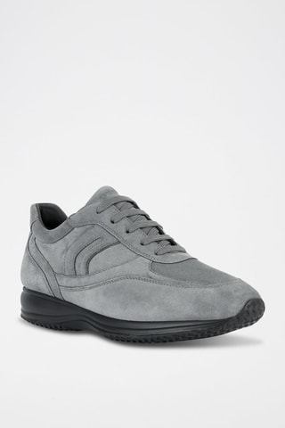Baskets en nubuck Happy - Gris