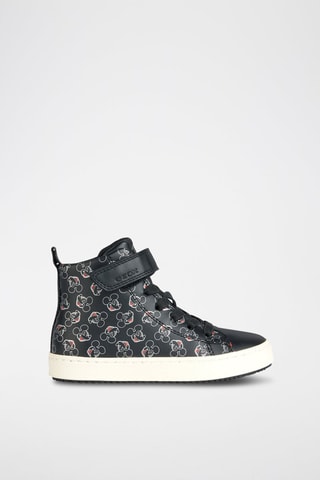 Baskets montantes Mickey Disney Kalispera - Noir