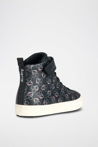 Baskets montantes Mickey Disney Kalispera - Noir