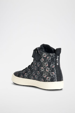 Baskets montantes Mickey Disney Kalispera - Noir