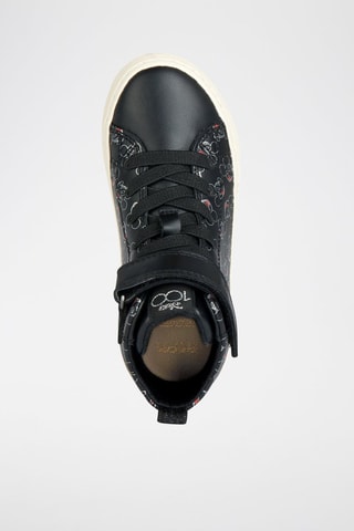 Baskets montantes Mickey Disney Kalispera - Noir