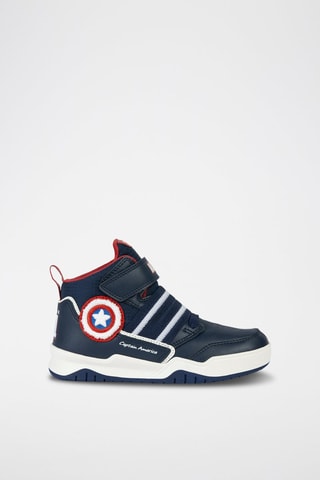 Baskets Captain America Avengers Marvel Perth - Bleu marine