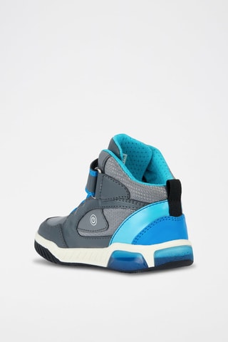 Baskets Montantes Inek - Gris et bleu clair