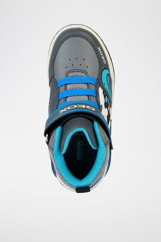 Baskets Montantes Inek - Gris et bleu clair