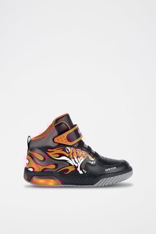 Baskets Montantes Inek - Noir et orange