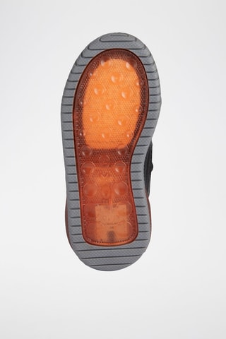 Baskets Montantes Inek - Noir et orange