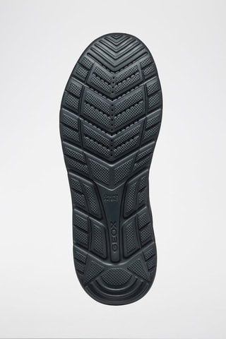 Baskets en nubuck Portello - Bleu marine