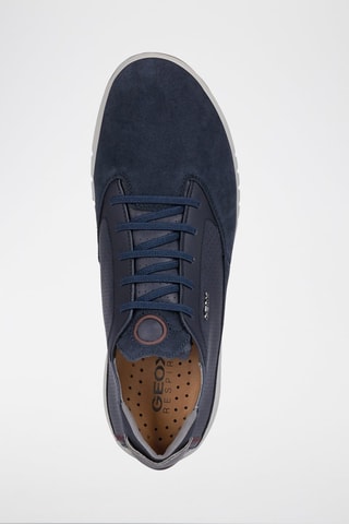Baskets en cuir Aerantis - Bleu marine