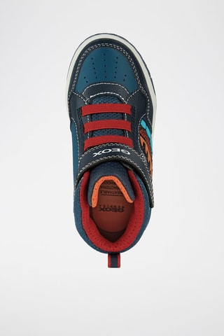 Baskets - Bleu et rouge