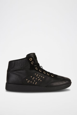 Baskets en cuir - Noir