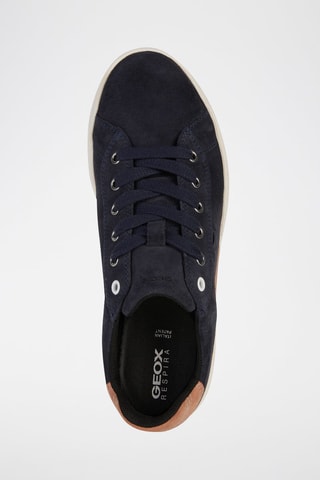Baskets en nubuck Lauressa - Bleu marine