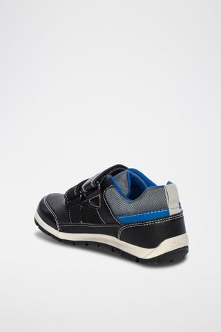 Baskets Heira - Noir et bleu royal