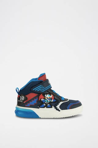 Baskets - Bleu et rouge
