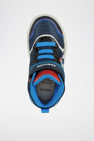 Baskets - Bleu et rouge
