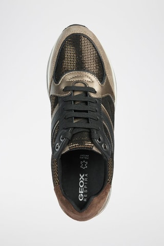 Baskets en cuir - Beige et marron