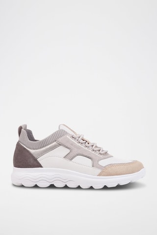 Baskets en cuir Spherica - Blanc