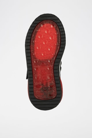 Baskets montantes en cuir nappa Inek - Noir