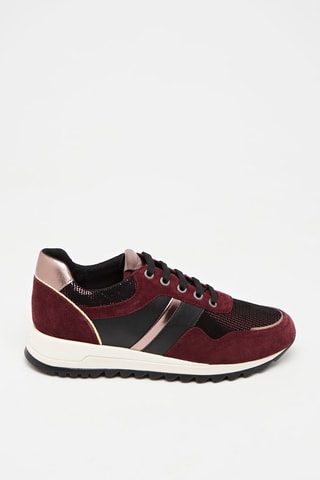 Baskets en cuir - Bordeaux