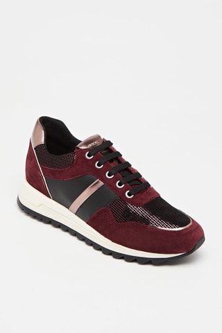 Baskets en cuir - Bordeaux