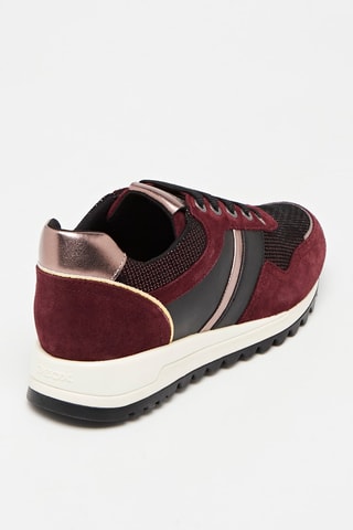 Baskets en cuir - Bordeaux