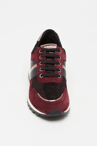 Baskets en cuir - Bordeaux