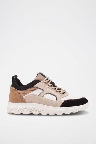 Baskets en cuir Spherica - Beige