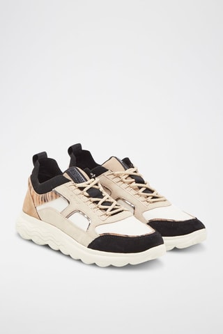 Baskets en cuir Spherica - Beige