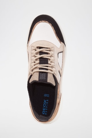 Baskets en cuir Spherica - Beige