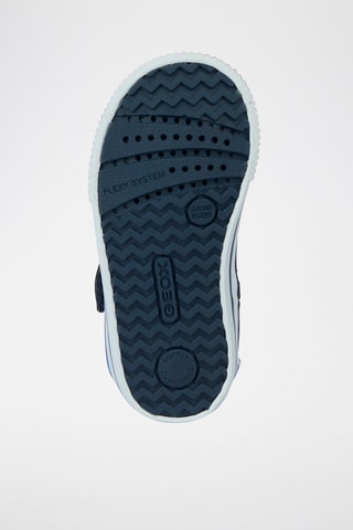 Baskets montantes en cuir Spider-Man Avengers Marvel Kilwi - Bleu