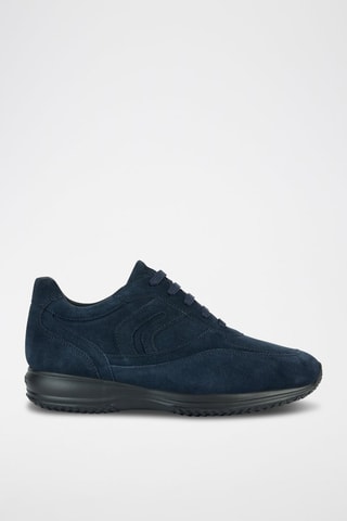 Baskets en nubuck Uomo Happy P  - Bleu