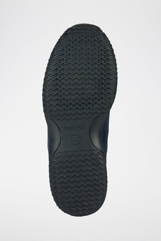 Baskets en nubuck Uomo Happy P  - Bleu
