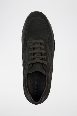 Baskets en nubuck Uomo Happy P  - Noir