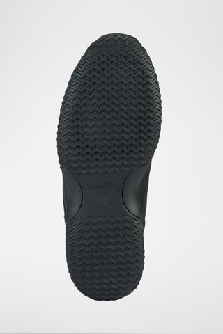 Baskets en nubuck Uomo Happy P  - Noir