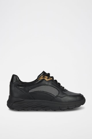 Baskets en cuir Spherica 4X4 - Noir