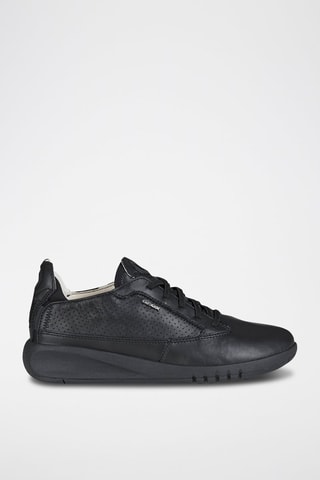 Baskets en cuir Aerantis - Bleu marine