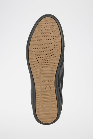 Baskets montantes en cuir Myria - Noir